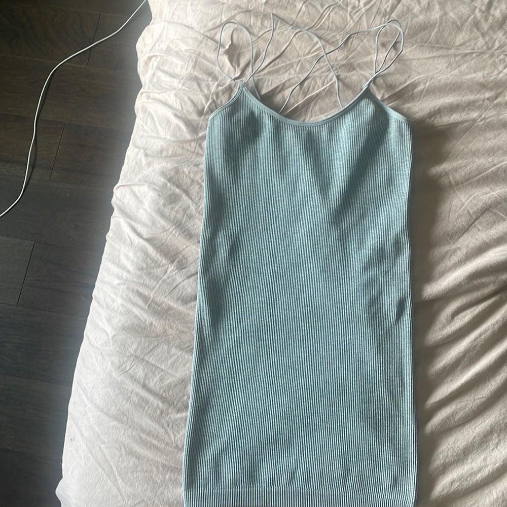Grey tight fitted dress